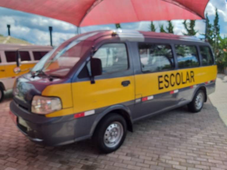 KIA MOTORS - BESTA - 2005/2005 - Cinza - Sob Consulta