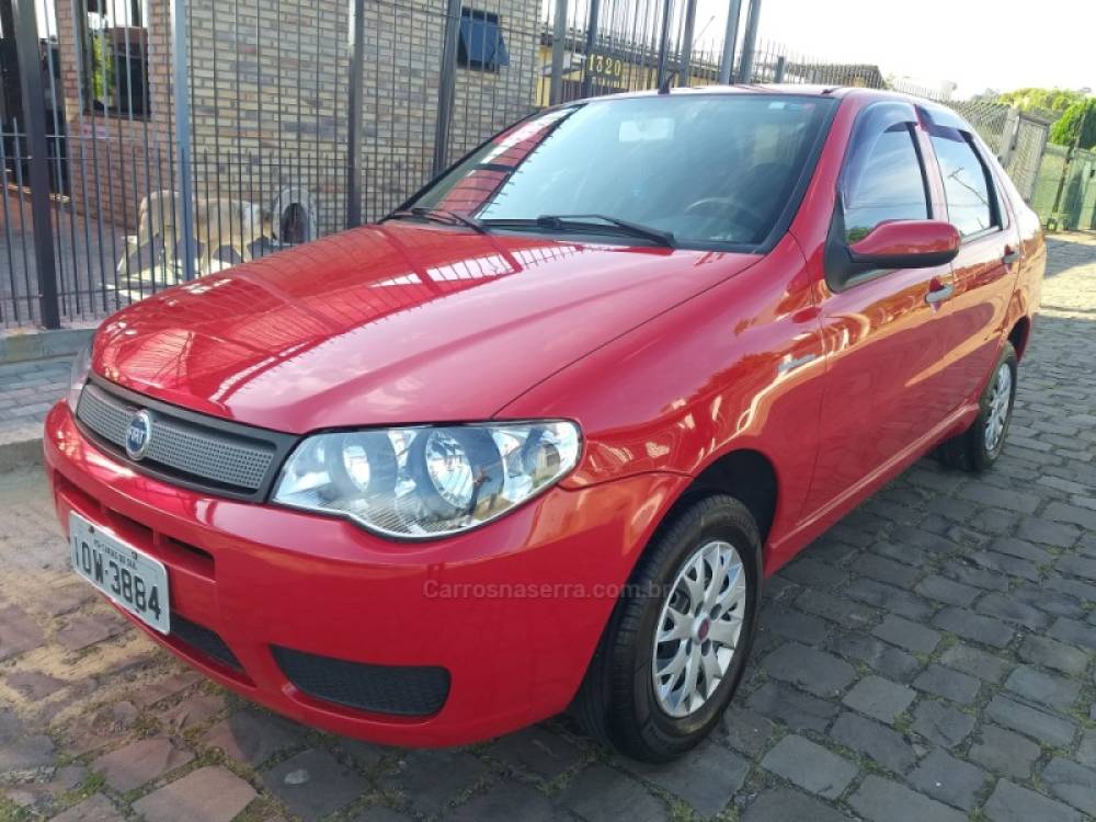 FIAT - SIENA - 2008/2008 - Vermelha - R$ 21.500,00