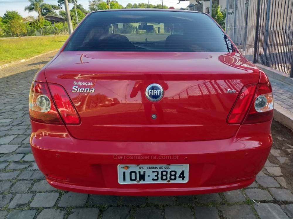 FIAT - SIENA - 2008/2008 - Vermelha - R$ 21.500,00