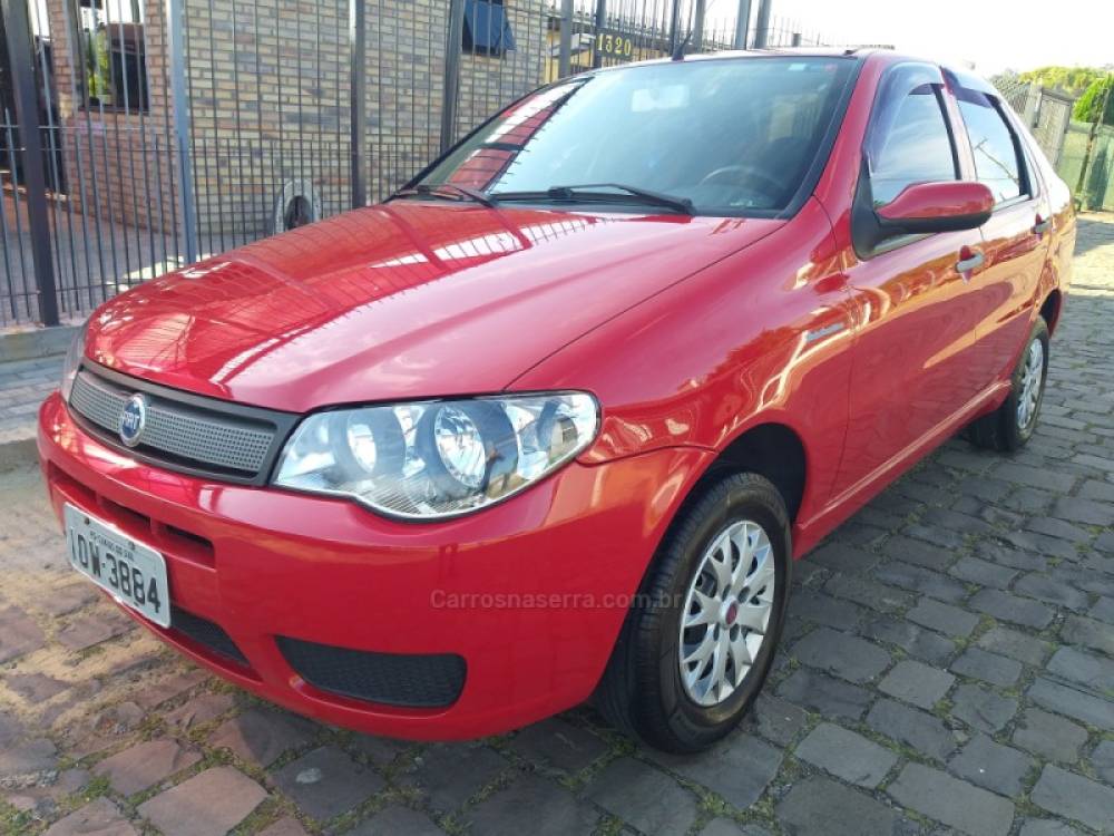 FIAT - SIENA - 2008/2008 - Vermelha - R$ 21.500,00
