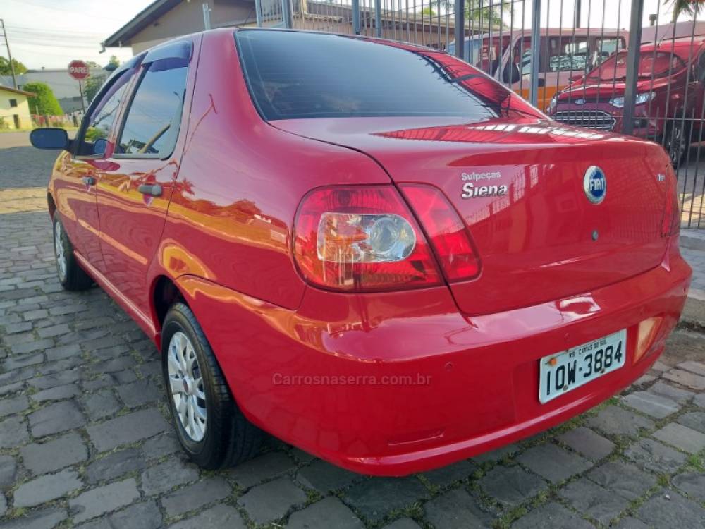 FIAT - SIENA - 2008/2008 - Vermelha - R$ 21.500,00