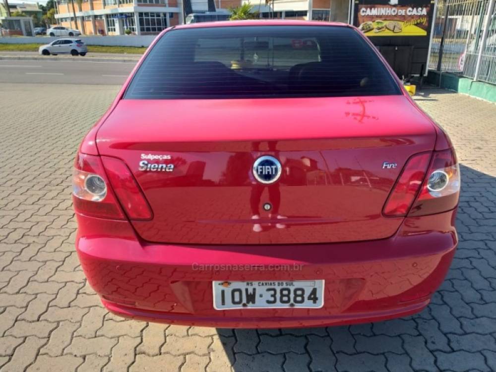 FIAT - SIENA - 2008/2008 - Vermelha - R$ 21.500,00